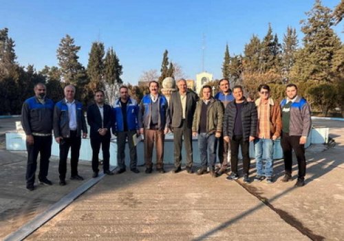 بازدید جناب آقای مهندس پرهیزکار از شرکت